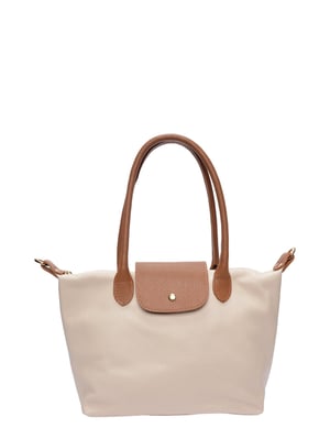 Anna Luchini Beige Rindsledertasche