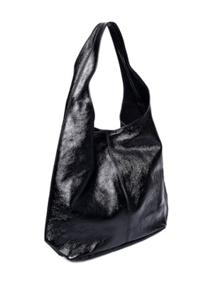 Luisa Vannini Schwarz Rindsledertasche