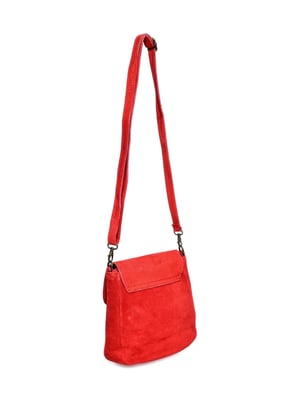 Anna Luchini Rot Rindsledertasche