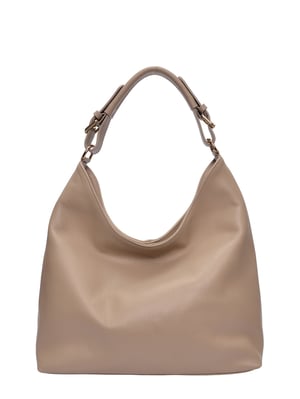Anna Luchini Beige Rindsledertasche