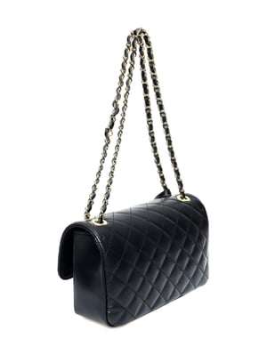 Isabella Rhea Schwarz Rindsledertasche