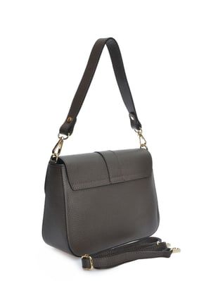 Anna Luchini Kastanienbraun Rindsledertasche