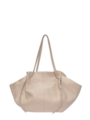 Roberta M Beige Rindsledertasche