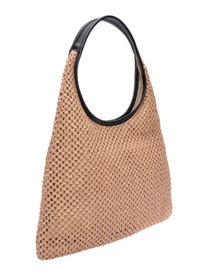 Luisa Vannini Schwarz Rindsledertasche
