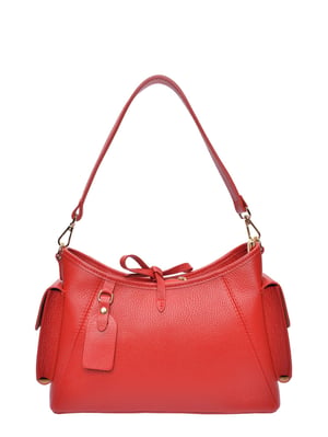 Anna Luchini Rot Rindsledertasche