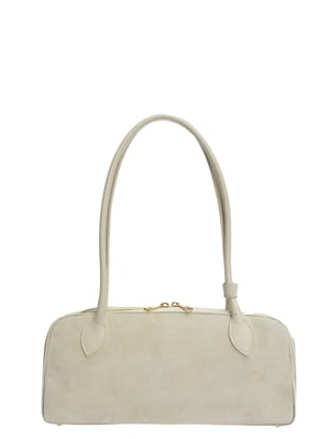 Anna Luchini Beige Rindsledertasche