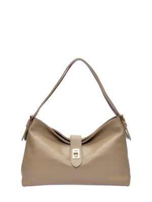 Anna Luchini Beige Rindsledertasche