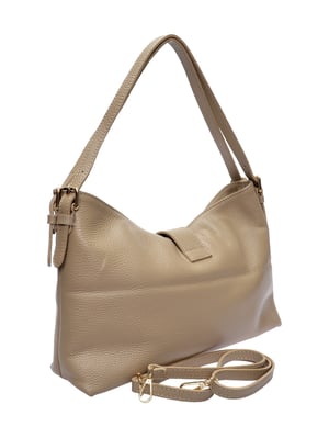 Anna Luchini Beige Rindsledertasche