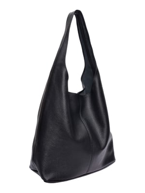 Roberta M Schwarz Rindsledertasche