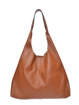 Luisa Vannini Braun Rindsledertasche