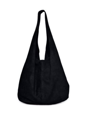 Anna Luchini Schwarz Rindsledertasche