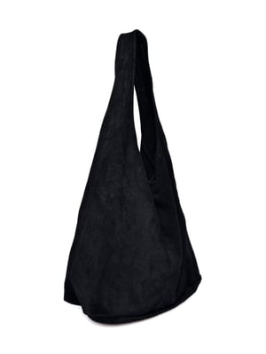 Anna Luchini Schwarz Rindsledertasche
