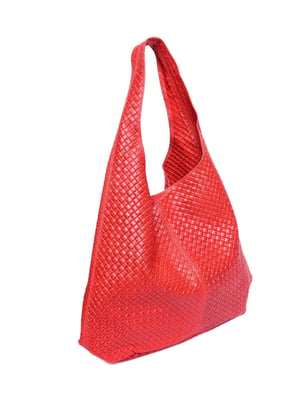 Luisa Vannini Rot Rindsledertasche