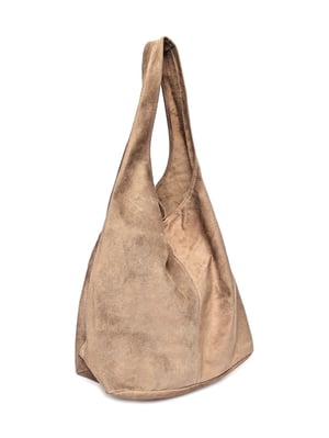 Anna Luchini Beige Rindsledertasche