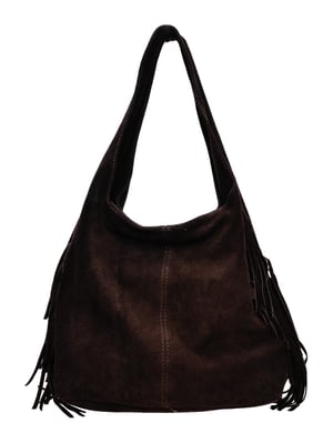 Isabella Rhea Kastanienbraun Rindsledertasche