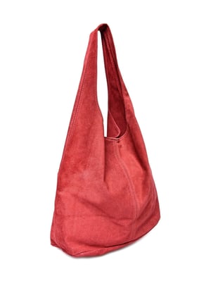 Anna Luchini Rot Rindsledertasche