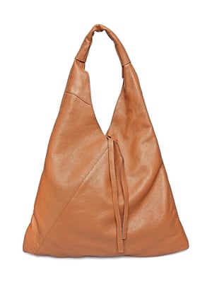 Anna Luchini Braun Rindsledertasche