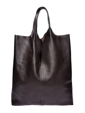Anna Luchini Kastanienbraun Rindsledertasche