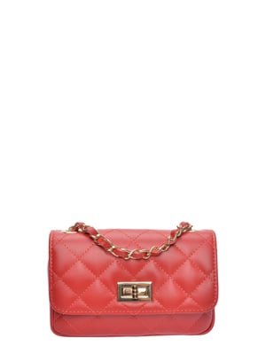 Luisa Vannini Rot Rindsledertasche