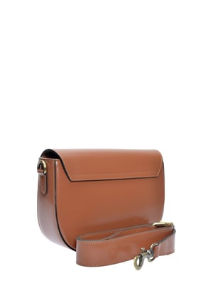 Isabella Rhea Braun Rindsledertasche