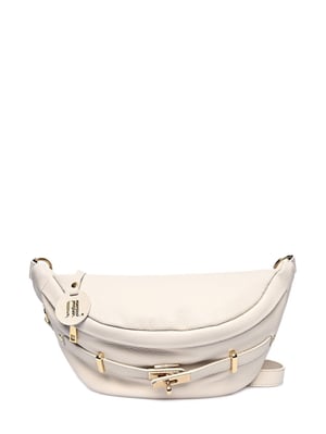 Anna Luchini Beige Rindsledertasche