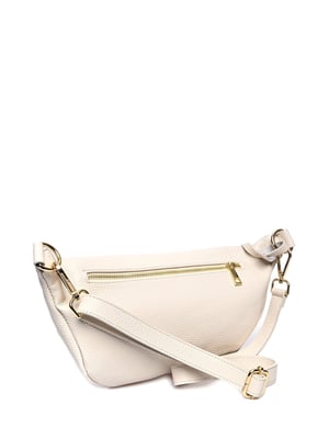Anna Luchini Beige Rindsledertasche