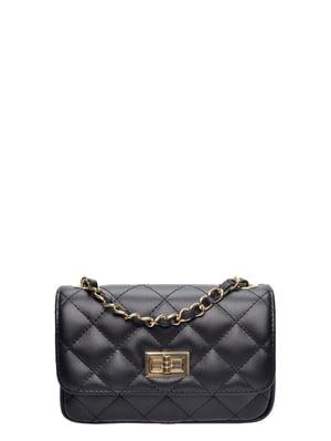 Luisa Vannini Schwarz Rindsledertasche