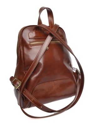 Anna Luchini Kastanienbraun Rindsledertasche