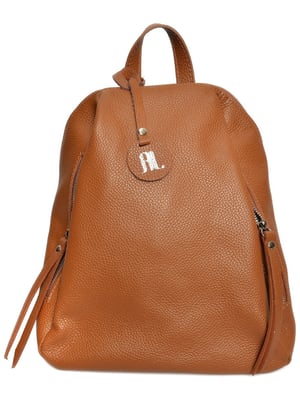 Anna Luchini Braun Rindsledertasche