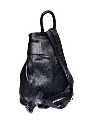 Anna Luchini Schwarz Rindsledertasche