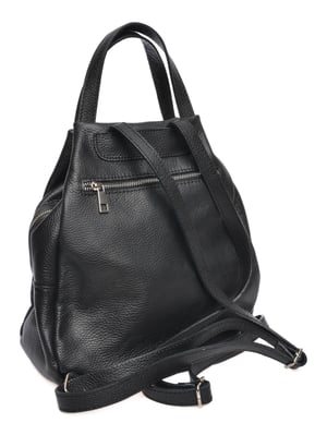 Anna Luchini Schwarz Rindsledertasche