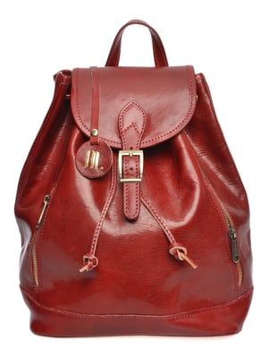 Anna Luchini Rot Rindsledertasche