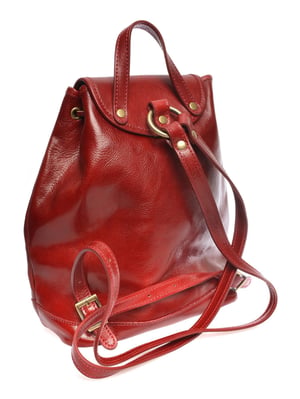 Anna Luchini Rot Rindsledertasche
