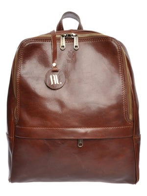 Anna Luchini Kastanienbraun Rindsledertasche