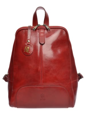 Anna Luchini Rot Rindsledertasche