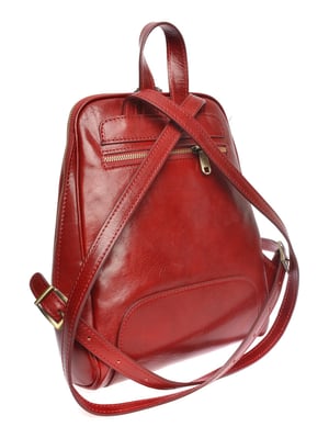 Anna Luchini Rot Rindsledertasche