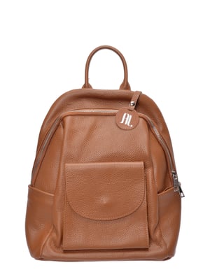 Anna Luchini Braun Rindsledertasche