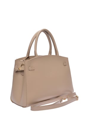 Isabella Rhea Beige Rindsledertasche