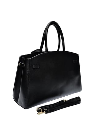 Anna Luchini Schwarz Rindsledertasche