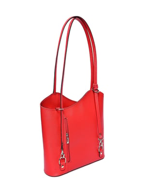 Anna Luchini Rot Rindsledertasche