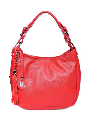 Anna Luchini Rot Rindsledertasche