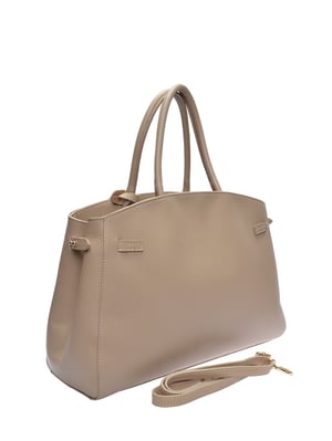 Anna Luchini Beige Rindsledertasche