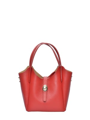Isabella Rhea Rot Rindsledertasche