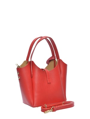 Isabella Rhea Rot Rindsledertasche