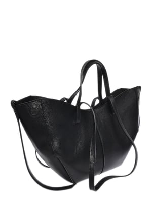 Luisa Vannini Schwarz Rindsledertasche