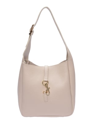 Anna Luchini Beige Rindsledertasche
