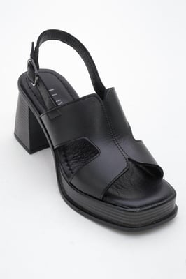 Zennia Leder Plateau Sandale (Women)