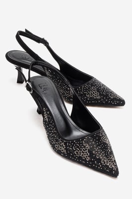 Nella Verzierter Slingback Spitzer Zehenbereich Pumps (Damen)