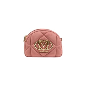 Love Moschino Pink Wildlederleder Handtasche