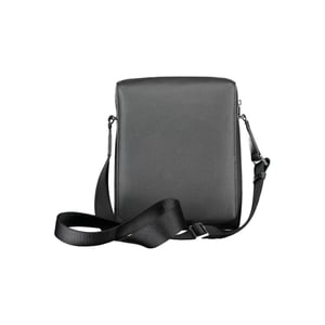 Calvin Klein Schwarze Polyurethan Herren Schultertasche